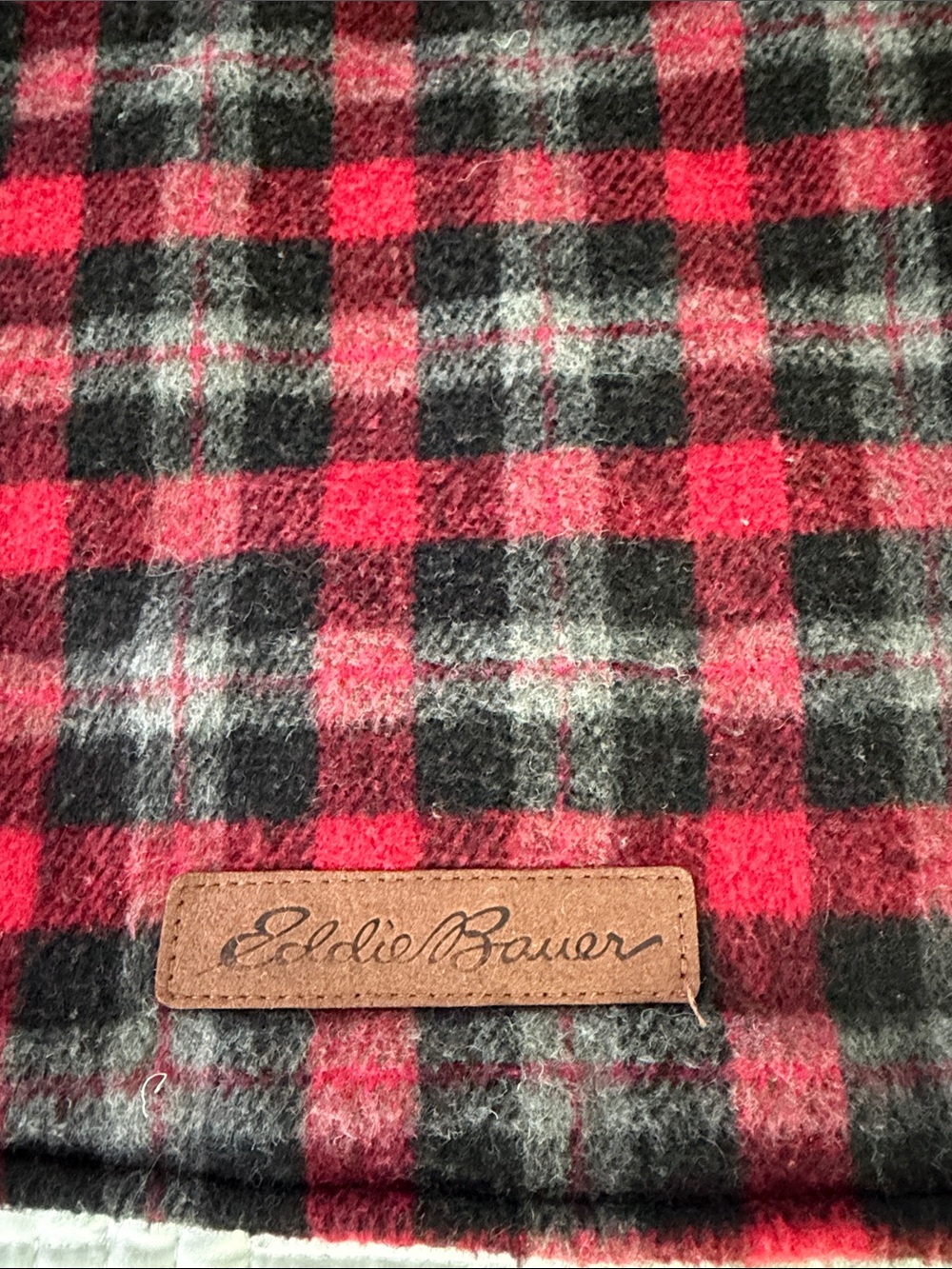 Dog Black & Red Buffalo Plaid Reversible jacket - Picture 2 of 11